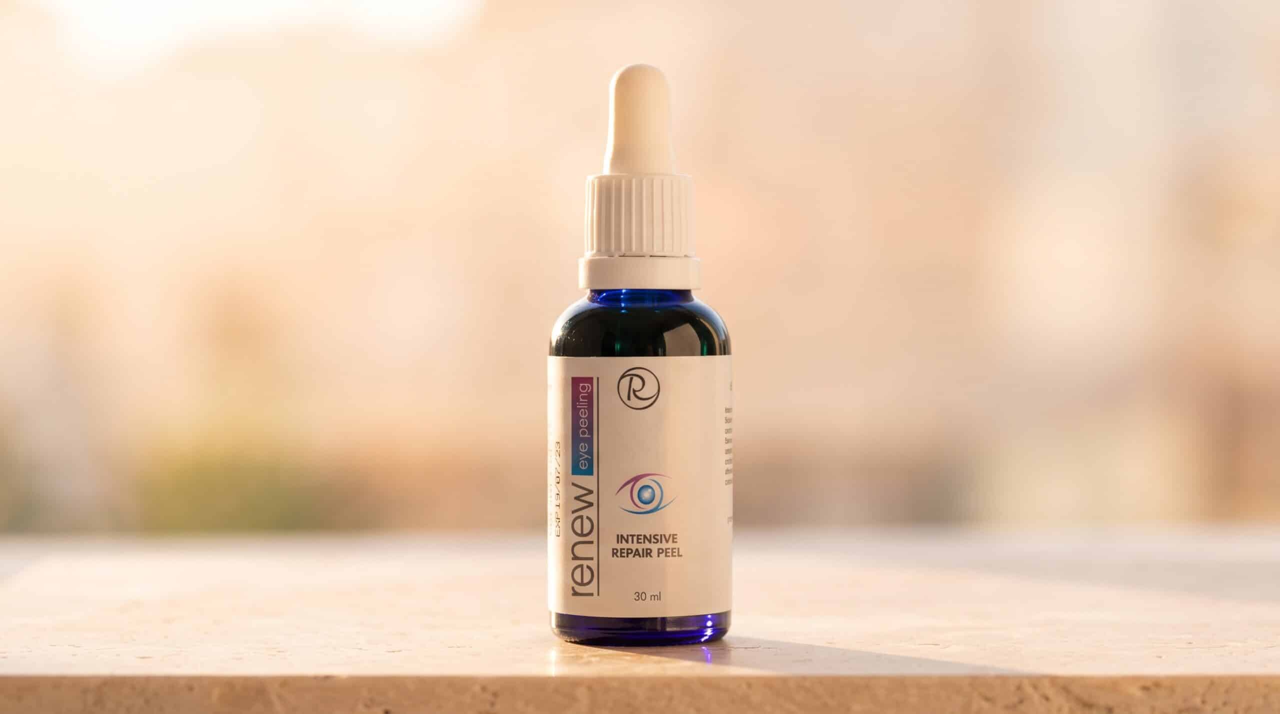 Peeling na okolice oczu Intensive Repair Peel Renew z kwasem traneksamowym